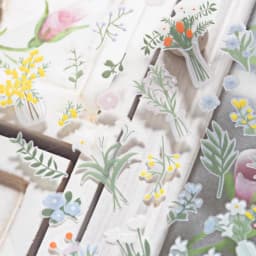 Korean Import Brand Suatelier Bouquet PVC Stickers Scrapbooking Diy Journaling Diary Stationery Sticker Aesthetic Cute Gift