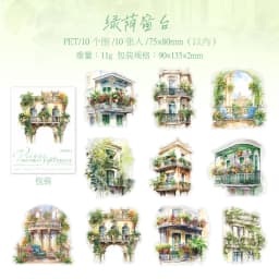 25pcs Kawaii Stationery Stickers Forest House Junk Journal Diary Planner Decorative Mobile Sticker Scrapbooking