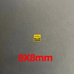 80pcs 8X8mm Hi-res AUDIO stickers Certified gold for high quality sound for mobile phones and MP3 All high fidelity devices