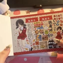Y2K Cute Anime Girl Decorative Stickers Book Scrapbooking Phone Case DIY Journal Collage Material Sticker Gift
