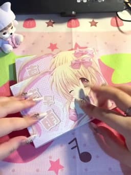 Y2K Cute Anime Girl Decorative Stickers Book Scrapbooking Phone Case DIY Journal Collage Material Sticker Gift