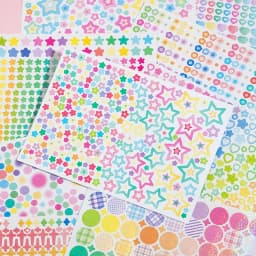 Frosted Cartoon Handbook Stickers Book DIY Planner Decorative Waterproof Material Journal Korean Stationery School Supplies