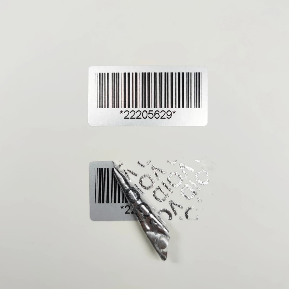 100PCS warranty sticker 30X15mm security seal tamper-proof Tear invalid serial number barcode anti-counterfeiting sticker