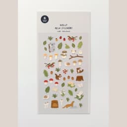 Korean Import Brand Suatelier Little Forest Animals Paper Sticker Scrapbooking Diy Journaling Diary Decor Stationery Sticker1188