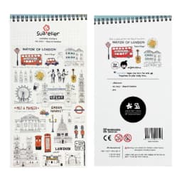 Korean Import Suatelier European Travel City Seoul Stickers Scrapbooking Diy Journal Dairy Cute Decor Stationery Sticker