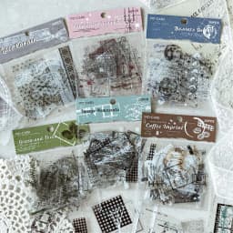 20pcs/lot kawaii Stationery Sticker Hazy traces junk journal Decorative Scrapbooking DIY Craft Sticker