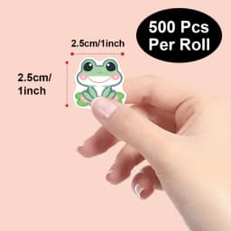 100-500pcs Cute Traveling Frog Cartoon Graffiti Stickers DIY Phone Guitar Laptop Notebook Suitcase Waterproof Sticker Kids Toy