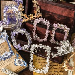 20pcs/1lot kawaii Stationery Sticker Dream Baroque junk journal Decorative Scrapbooking DIY Craft Sticker