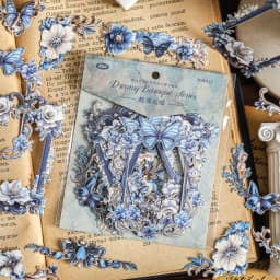 20pcs/1lot kawaii Stationery Sticker Dream Baroque junk journal Decorative Scrapbooking DIY Craft Sticker