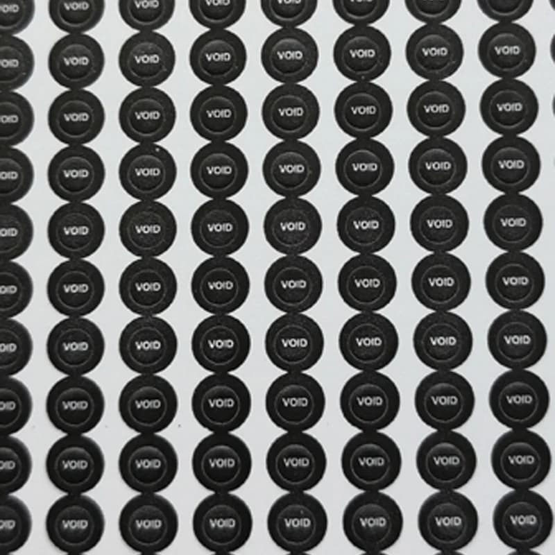 1000PCS 2.5mm Round Eggshell Fragile Paper Warranty Sticker Screw Seal for Pad Mobile