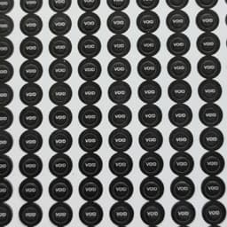 1000PCS 2.5mm Round Eggshell Fragile Paper Warranty Sticker Screw Seal for Pad Mobile