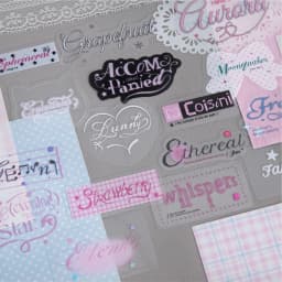 30pcs Soft Memo Series Kawaii Ins English Text Label PET Stickers DIY Diary Scrapbook Aesthetic Stationery Stickers