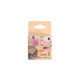 46 Pcs Kawaii Vintage Stationery Sticker Set Animal & Plant Designs for Gift Packing Scrapbooking Album Planning & Journaling