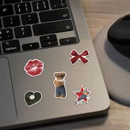 50/100PCS Downtown Y2K Stickers Trendy Guitar Suitcase Phone Case Laptop Decoration Waterproof Stickers