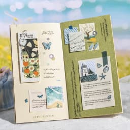 Journal GO 50pages Four Seasons in Bloom Sticker Book Aesthetics INS Design DIY Journal Scrapbook Decor Scenery Sticker