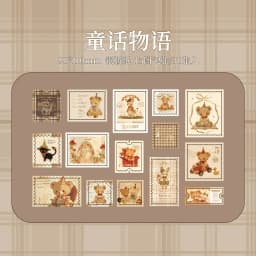 30pcs/1lot Kawaii Stationery Stickers Little Bear Gift Decorative Mobile Stickers Scrapbooking