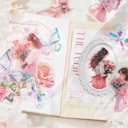 30pcs/1lot Kawaii Stationery Stickers a tender half-life Junk Journaling Decorative Mobile Scrapbooking for stickers Scrapbook