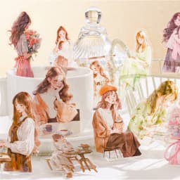 30pcs/1lot Kawaii Stationery Stickers a tender half-life Junk Journaling Decorative Mobile Scrapbooking for stickers Scrapbook