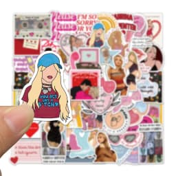 50/100PCS Sabrina Carpenter Stickers Exquisite Handbooks Material Phone Cases Laptop Suitcases Water Cups Waterproof Stickers