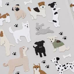 Korean Import Suatelier Happy Dogs Mung Family Stickers Scrapbooking Diy Diary Stationery Sticker Cute Decor School Sticker 1183