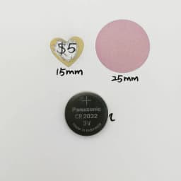 1000pcs 15*15mm Small Size Gold Love Heart Scratch Off Label Sticker For Children Game Card Hand Made Coupons