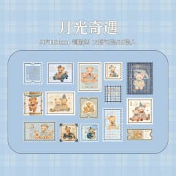 30pcs/1lot Kawaii Stationery Stickers Little Bear Gift Decorative Mobile Stickers Scrapbooking