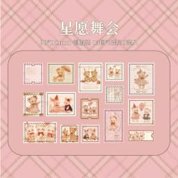 30pcs/1lot Kawaii Stationery Stickers Little Bear Gift Decorative Mobile Stickers Scrapbooking