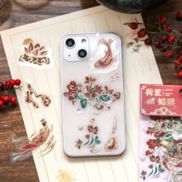 40pcs Retro Chinese style Decorative Waterproof Stickers Scrapbooking Label Diary Stationery Album Phone Cup Journal Planner