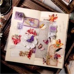 50pcs Fairy Tale Forest Series Retro Fairy Tale Handbook Decorative PET Stickers DIY Diary Scrapbook Aesthetic Stickers