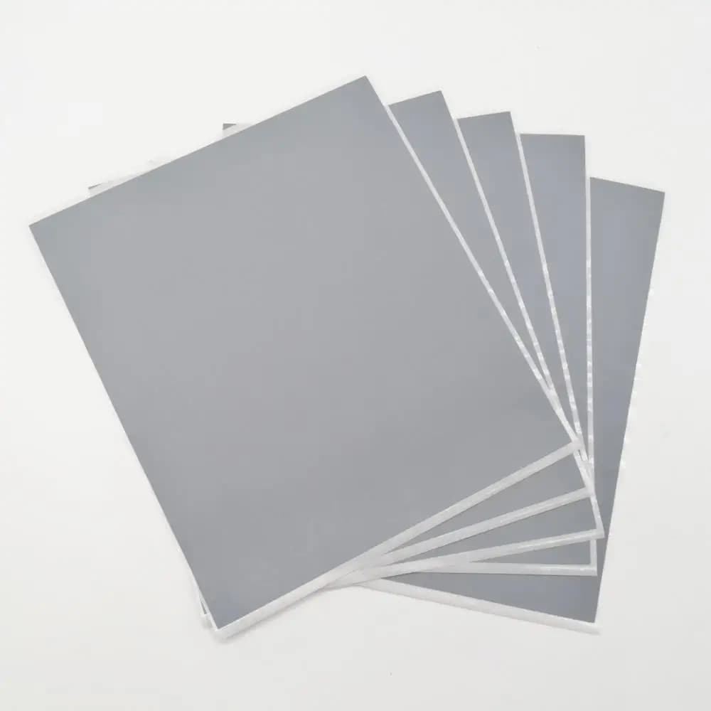 20 Sheets 200x235mm Adhesive SCRATCH OFF Sticker DIY Manual Hand Made Scratched Stripe Card Film