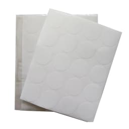 120 Stickers 35mm DIAMETER ROUND Shape BLANK WHITE Paper Sticker FOR DIY PRINTING