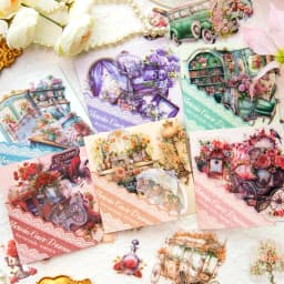 10pcs/1lot kawaii Stationery Sticker courtroom drama junk journal Decorative Scrapbooking DIY Craft Sticker