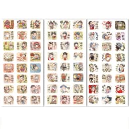3Sheets Travel Stationery Stickers Cute Decorative Stickers Set Scrapbooking Diary Planner DIY Notebook Phone