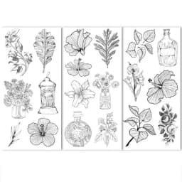 3Sheets Travel Stationery Stickers Cute Decorative Stickers Set Scrapbooking Diary Planner DIY Notebook Phone