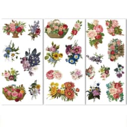 3Sheets Travel Stationery Stickers Cute Decorative Stickers Set Scrapbooking Diary Planner DIY Notebook Phone