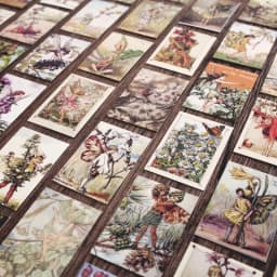 100pcs/Box Vintage Paper Kraft Cardstock Scrapbooking/Card Making/Journaling Project DIY Diary Decoration LOMO Card Van Gogh
