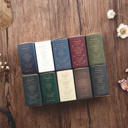 100pcs/Box Vintage Paper Kraft Cardstock Scrapbooking/Card Making/Journaling Project DIY Diary Decoration LOMO Card Van Gogh