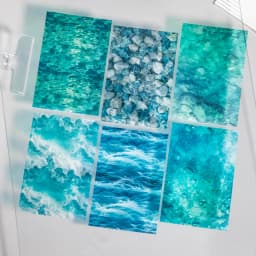 Journal GO 10pcs Summer Vibe Stickers for Photo Frame Scrapbook Decoration Summer Water Collage Junk Journal Card Craft Material