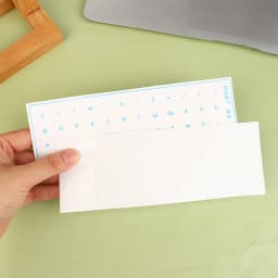 [Russian Language] Tear-Off Film Keyboard Sticker Desktop Laptop Key Sticker Single Film Universal Side Engraving Sticker