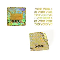 1000pcs 20mmx20mm, Hologram Genuine QC PASS Stickers， Warranty Sealing Tamper Proof  ，Laser Security Original Void Label