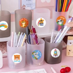 100-500pcs Teacher Reward Sticker Motivational Phrases Stickers for School Student Classic Cute Stationery Stickers