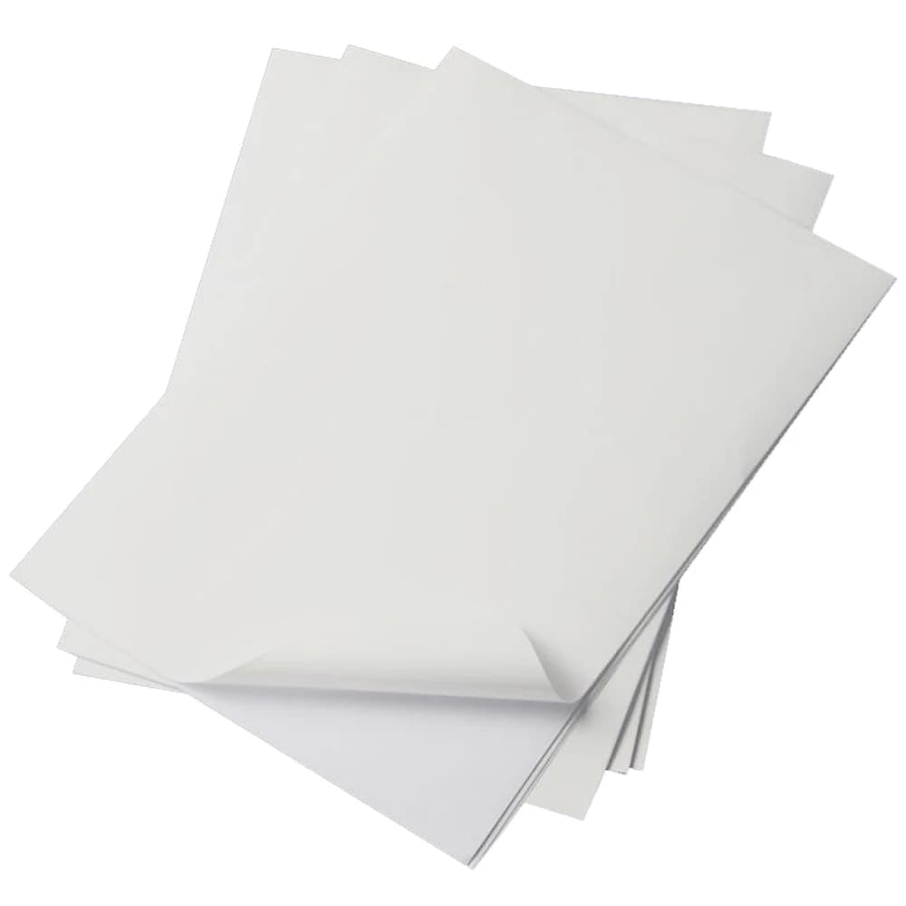 Waterproof A4 Blank Matte White Adhesive Vinyl Sticker Label Paper for Laser Printer