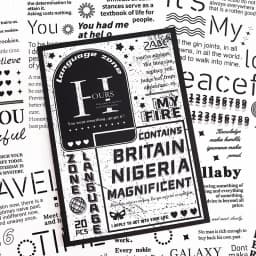 Korea INS English Alphabet Large size sticker book,DIY Scrapbook supplies Collage,Diary Stickers,School Stationery Decoration