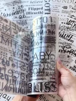 Korea INS English Alphabet Large size sticker book,DIY Scrapbook supplies Collage,Diary Stickers,School Stationery Decoration