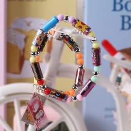 80/160 pcs hot selling kids children toy sticker creative funny stationery stick rolls Sticker bracelet colorful