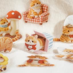 15pcs/lot Kawaii Stationery Stickers fluffy companion DIY Junk Journal Paper Planner Decorative stickers