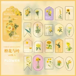 40pcs/lot Kawaii Stationery Stickers Forest Quotations Diary Planner Decorative Mobile Sticker Scrapbooking DIY Craft Sticker