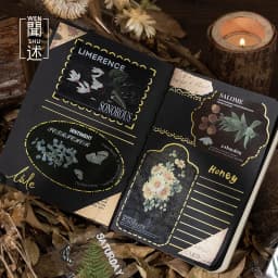40pcs/lot Kawaii Stationery Stickers Forest Quotations Diary Planner Decorative Mobile Sticker Scrapbooking DIY Craft Sticker