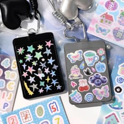 Cyberpunk-Themed Die-Cut Sticker Book DIY Decorative Journal 20/40 Sheets Aesthetic Stationery Stickers for Phone Case Collage