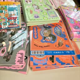 SKYSONIC BOBO Coral 1PC Decorative Stickers Sweet Girl Sub Korean DIY Sticker Journal Junk Agenda Stationery Suppliers